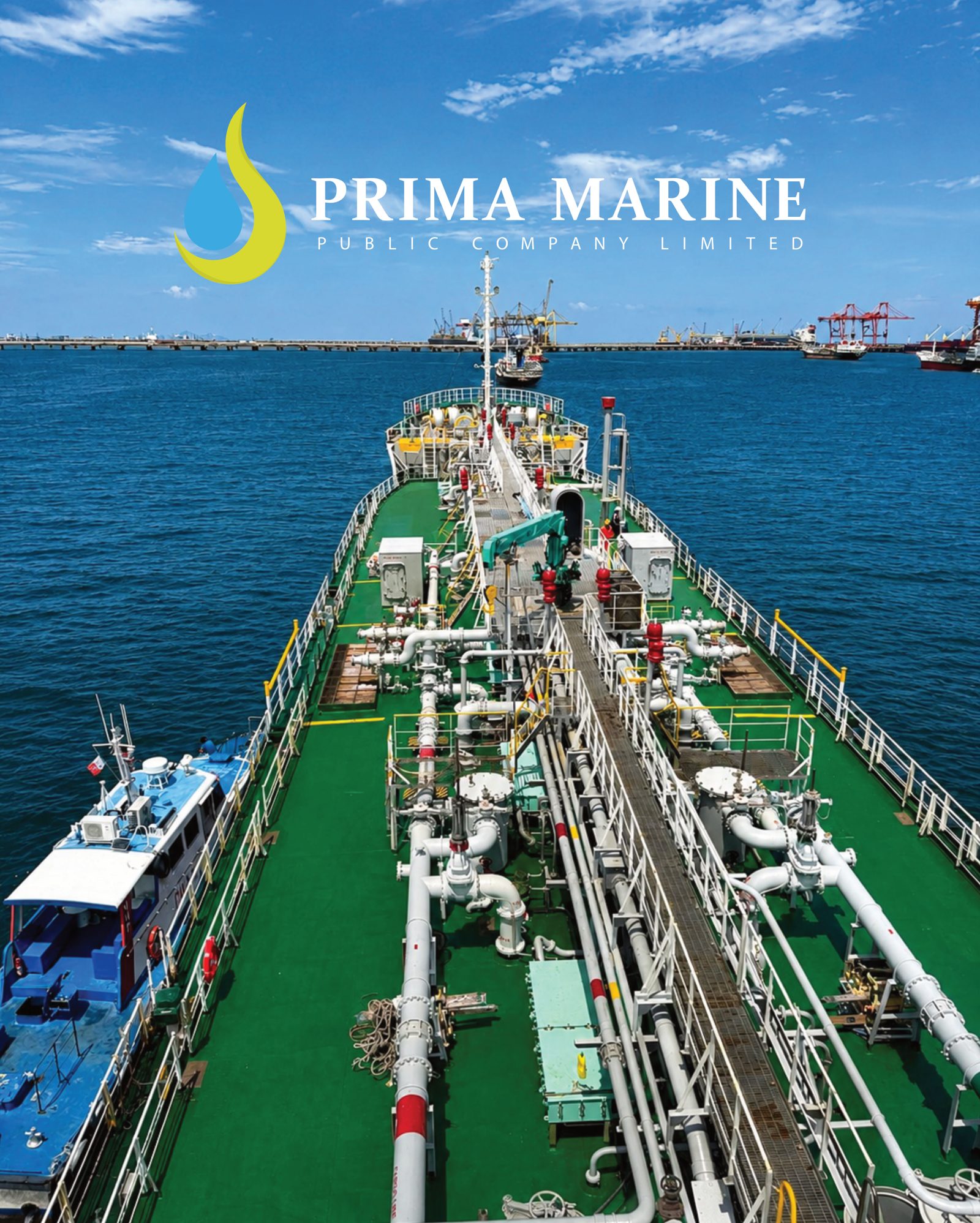 Corporate Website for a Marine Logistics Company